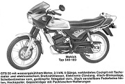 Zndapp-Schaltplan Typ 540-180 GTS 50 WK